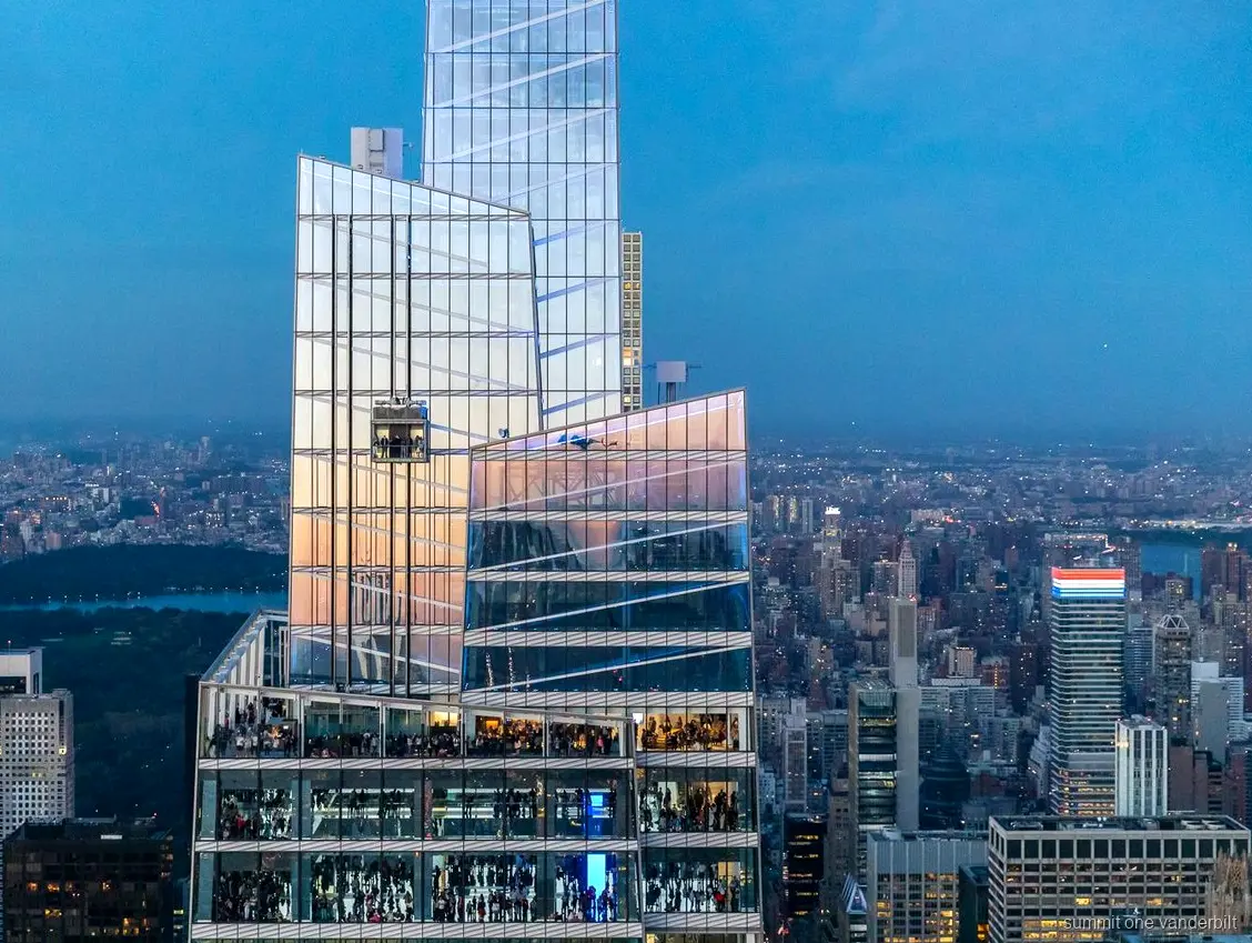 Skyline de Midtown Manhattan des de l'observatori SUMMIT One Vanderbilt