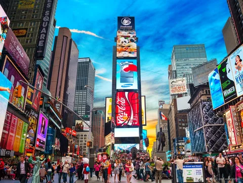 Times Square na wycieczce po Midtown z wejściem na SUMMIT One Vanderbilt