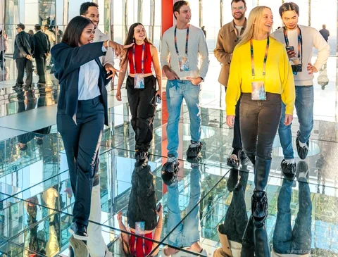 SUMMIT One Vanderbilt rondleiding met voorrang langs de spiegelinstallaties