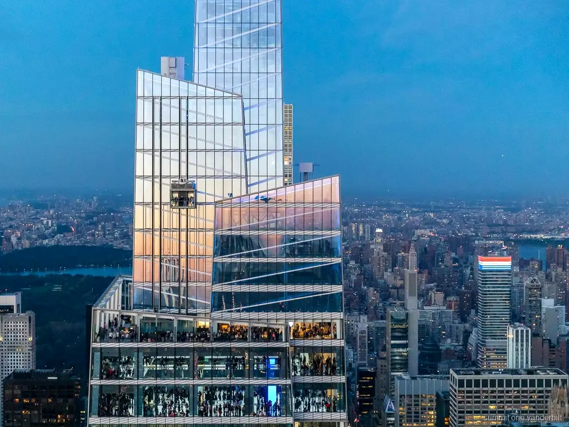 Midtown Manhattan skyline from the SUMMIT One Vanderbilt observation deck